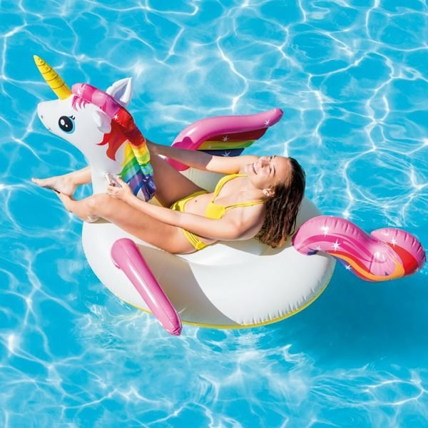Intex Unicorn Inflatable Ride-On pool float