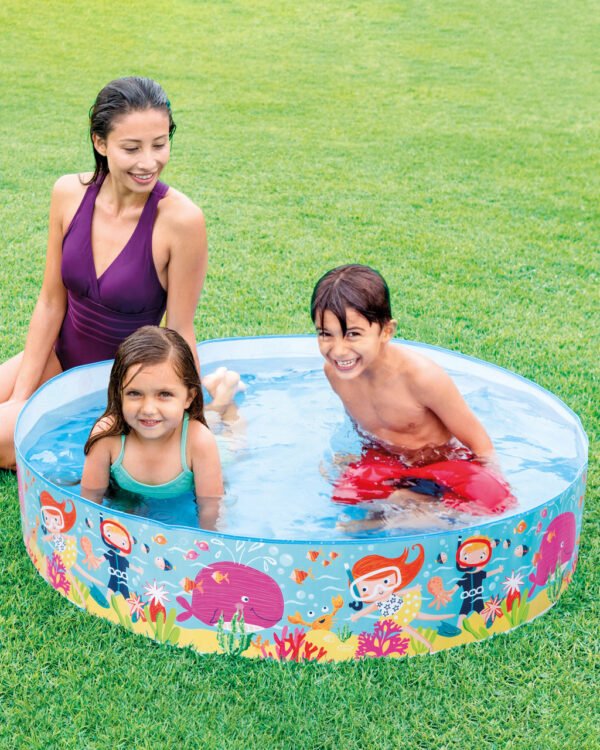 Snapset Snorkel Fun Kiddie Pool - 4' x 10" - Image 2