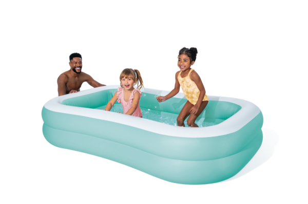 Swim Center® Aqua Inflatable Family Pool