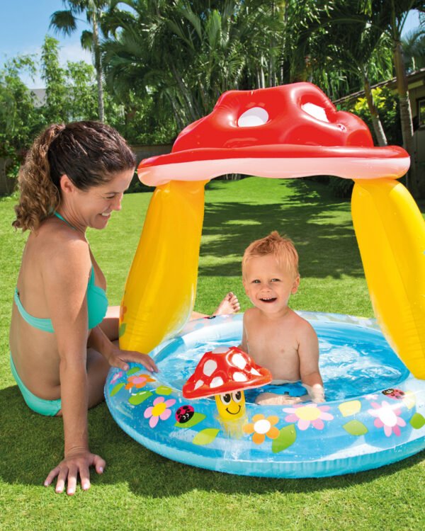 Mushroom Inflatable Kiddie Pool