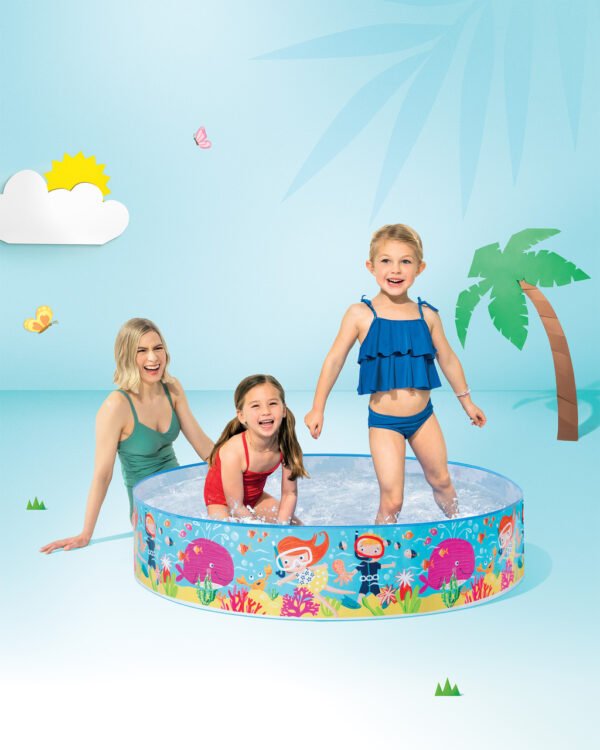 Snapset Snorkel Fun Kiddie Pool - 4' x 10"