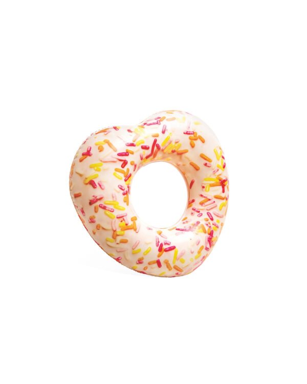 Sprinkle Donut Heart Inflatable Tube - Image 7